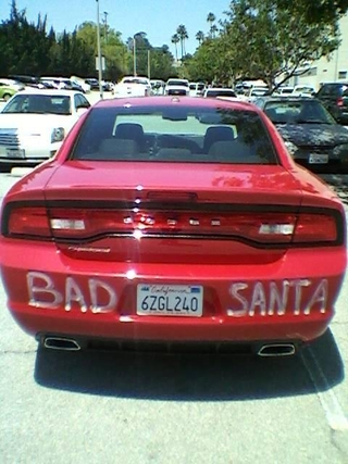 Illustration for article titled My co-worker looks just like Santa Claus, we did a prank on his red sled.